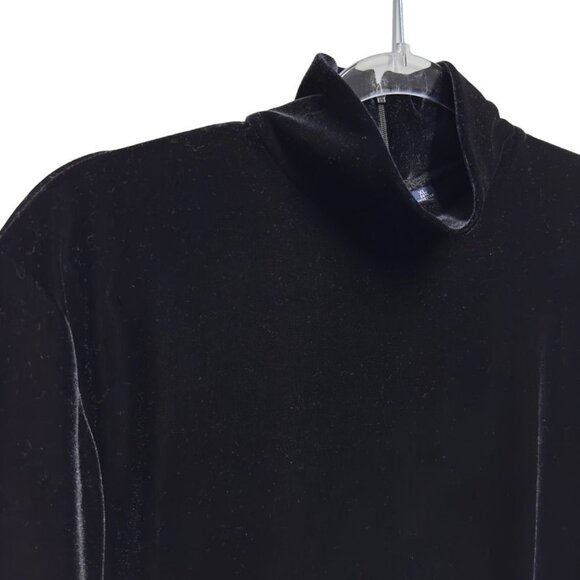 Vintage Y2K Gap Velvet Velour Knit Sweater Top - Picture 4 of 8